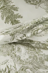 Frog Toile Duvet Cover Set