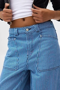 BDG Bella Baggy Printed Patch Pocket Jean