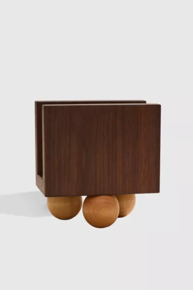 ATELIER SAUCIER Les Trois Wooden Napkin Holder