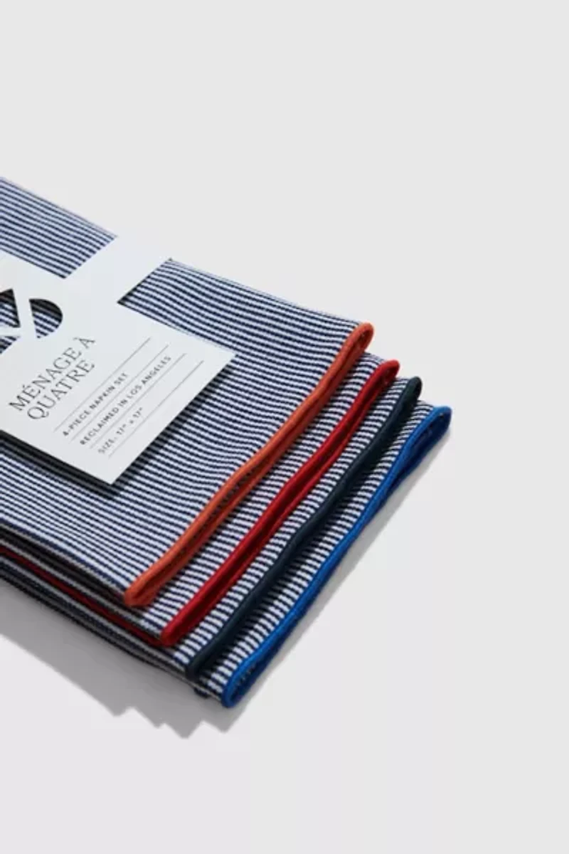 ATELIER SAUCIER Patterned Napkin Set