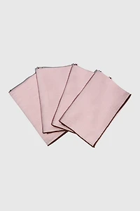 ATELIER SAUCIER Blush Linen Napkin Set