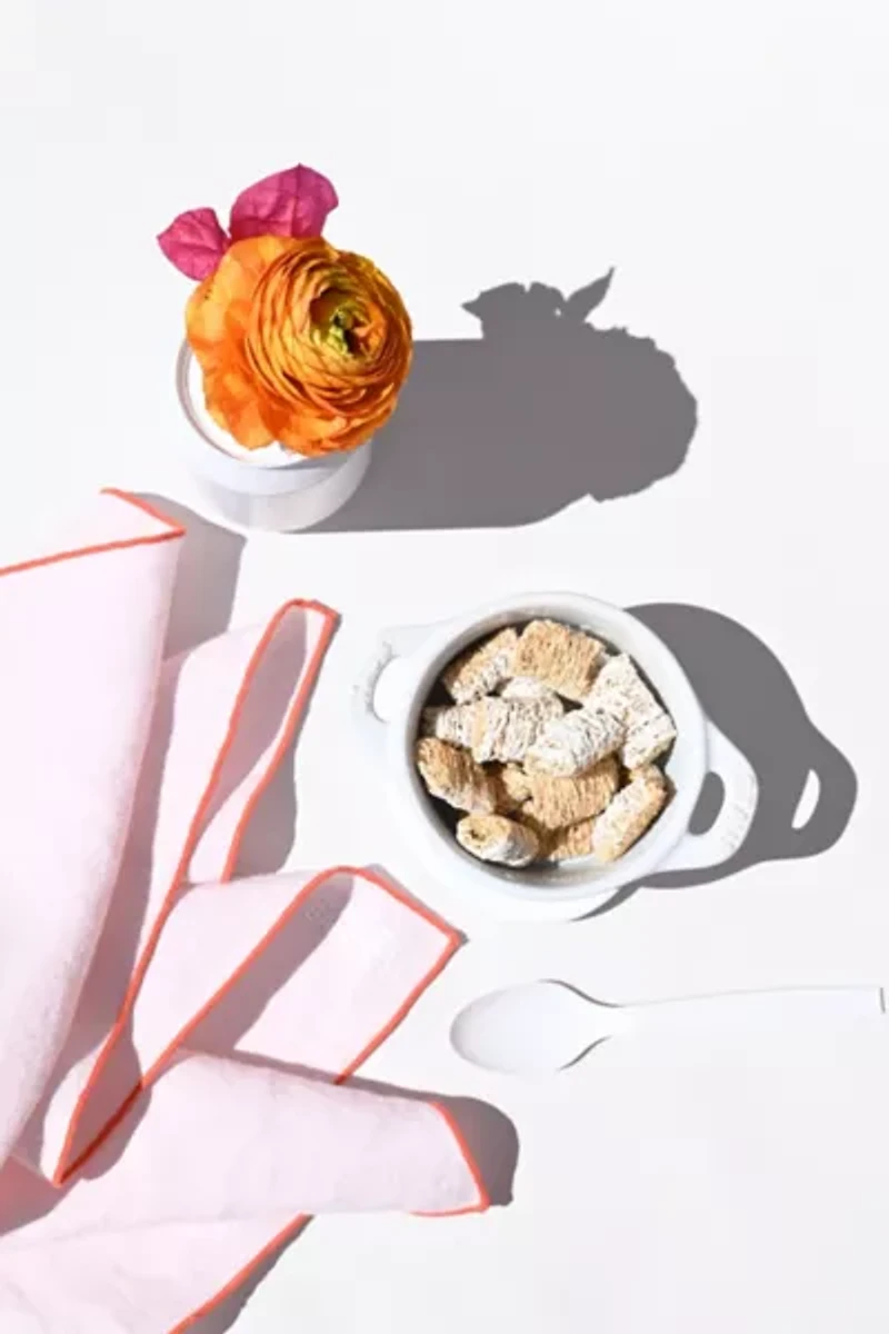 ATELIER SAUCIER Blush Linen Napkin Set
