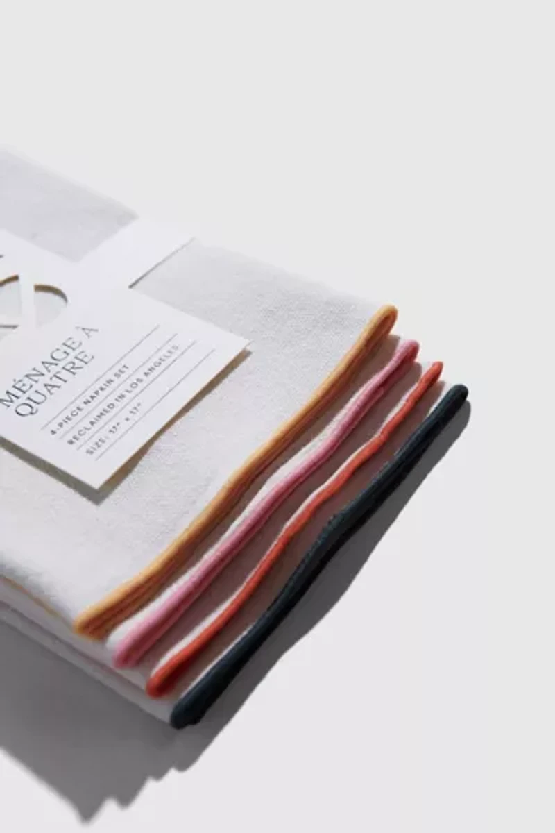 ATELIER SAUCIER Burlap Napkin Set