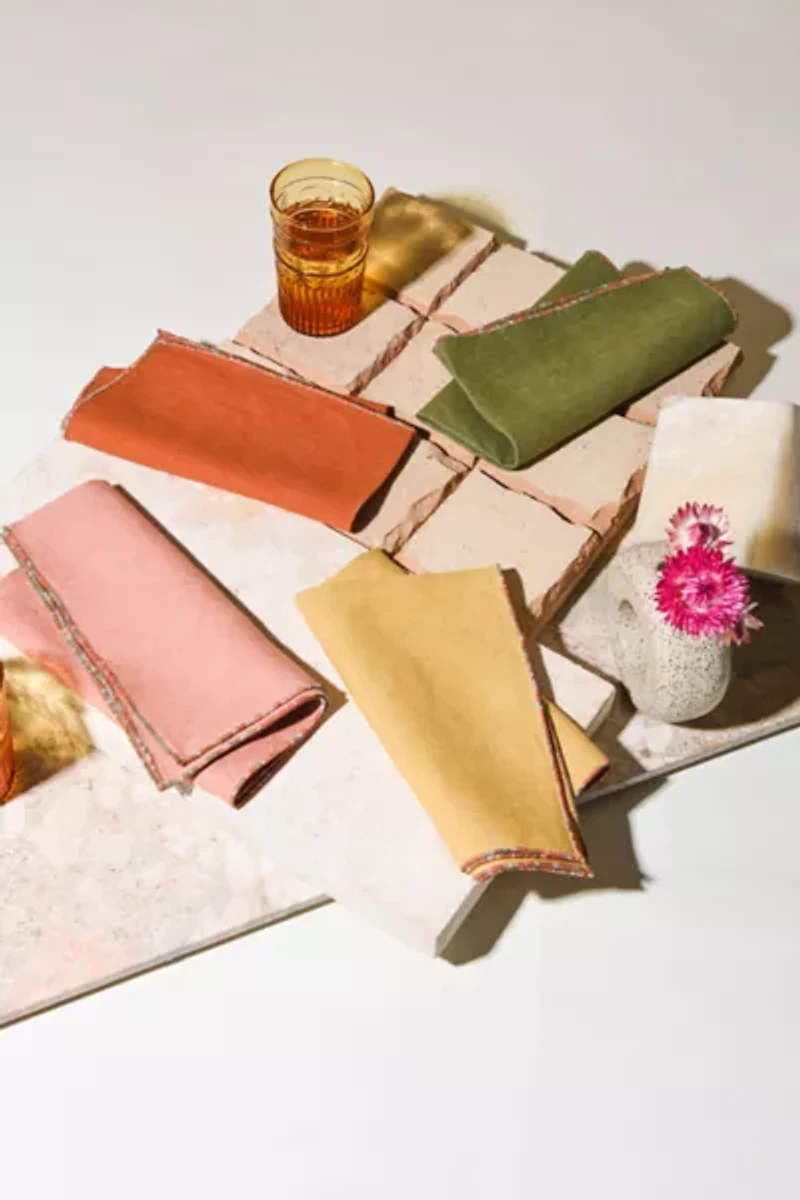 ATELIER SAUCIER Multicolor Napkin Set