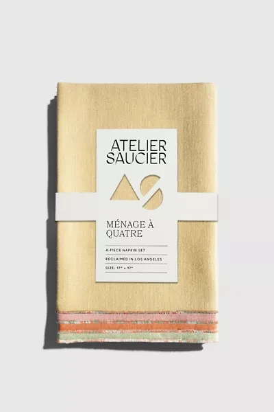 ATELIER SAUCIER Multicolor Napkin Set