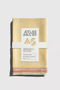 ATELIER SAUCIER Multicolor Napkin Set