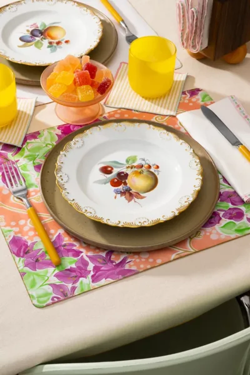ATELIER SAUCIER Frill Trim Napkin Set