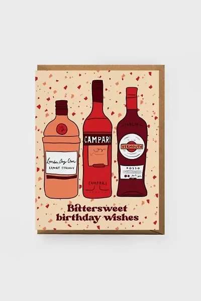 Boss Dotty Negroni Birthday Card