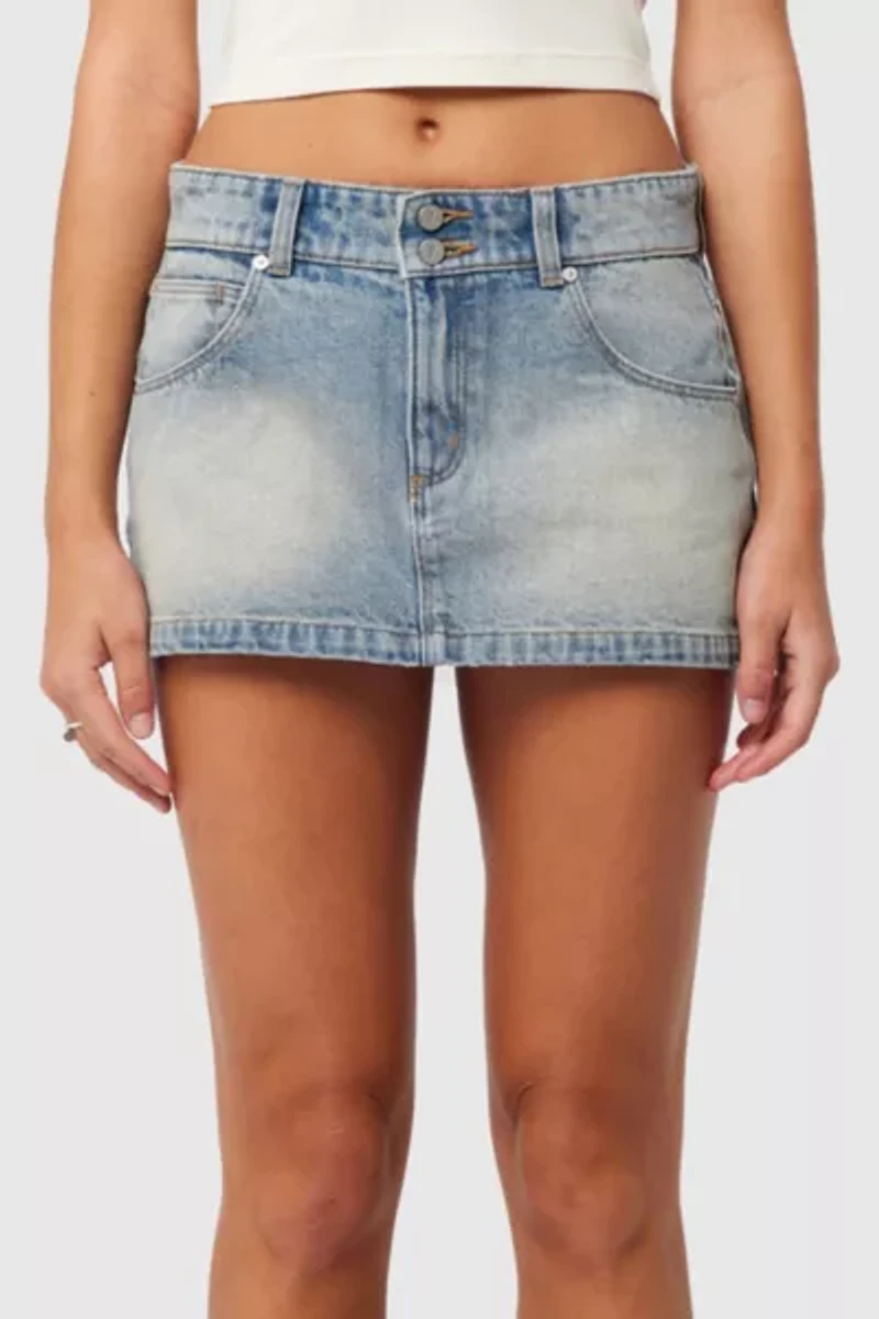 Abrand 99 Low Denim Skirt