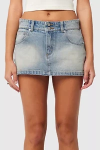 Abrand 99 Low Denim Skirt