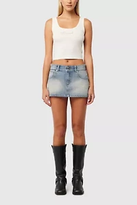 Abrand 99 Low Denim Skirt