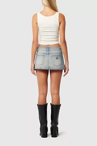 Abrand 99 Low Denim Skirt