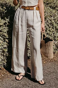 Whimsy + Row Leanna Tencel Trouser Pant