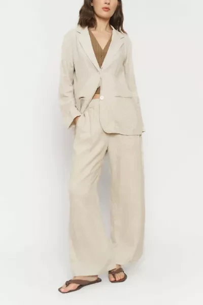 Whimsy + Row Leanna Tencel Trouser Pant