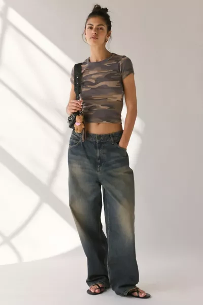 BDG Too Perfect Cropped Short Sleeve Tee