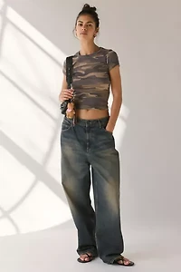 BDG Too Perfect Cropped Short Sleeve Tee