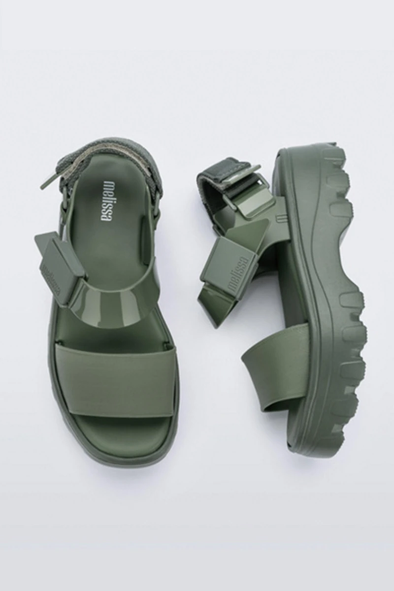 Melissa Kick Off Jelly Platform Sandal