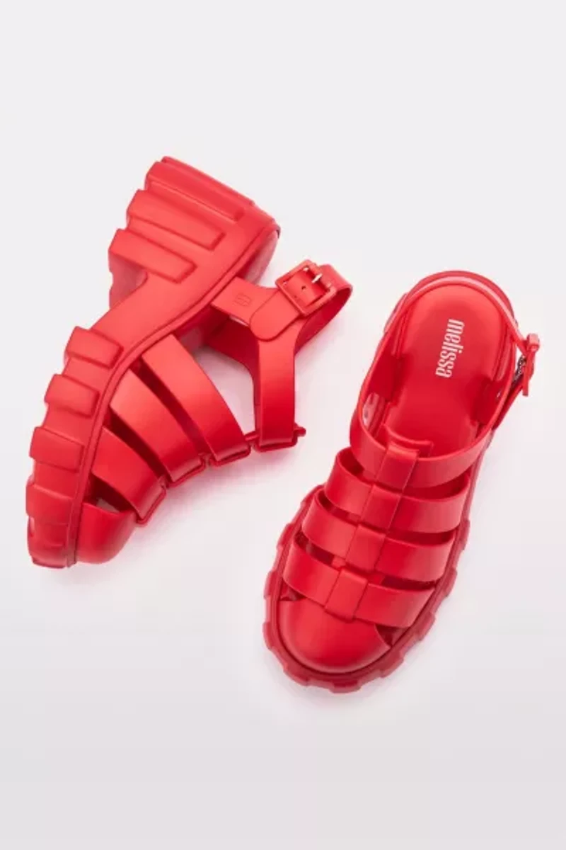 Melissa Megan Jelly Platform Fisherman Sandal