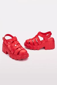 Melissa Megan Jelly Platform Fisherman Sandal