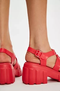 Melissa Megan Jelly Platform Fisherman Sandal