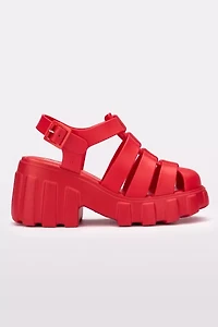 Melissa Megan Jelly Platform Fisherman Sandal