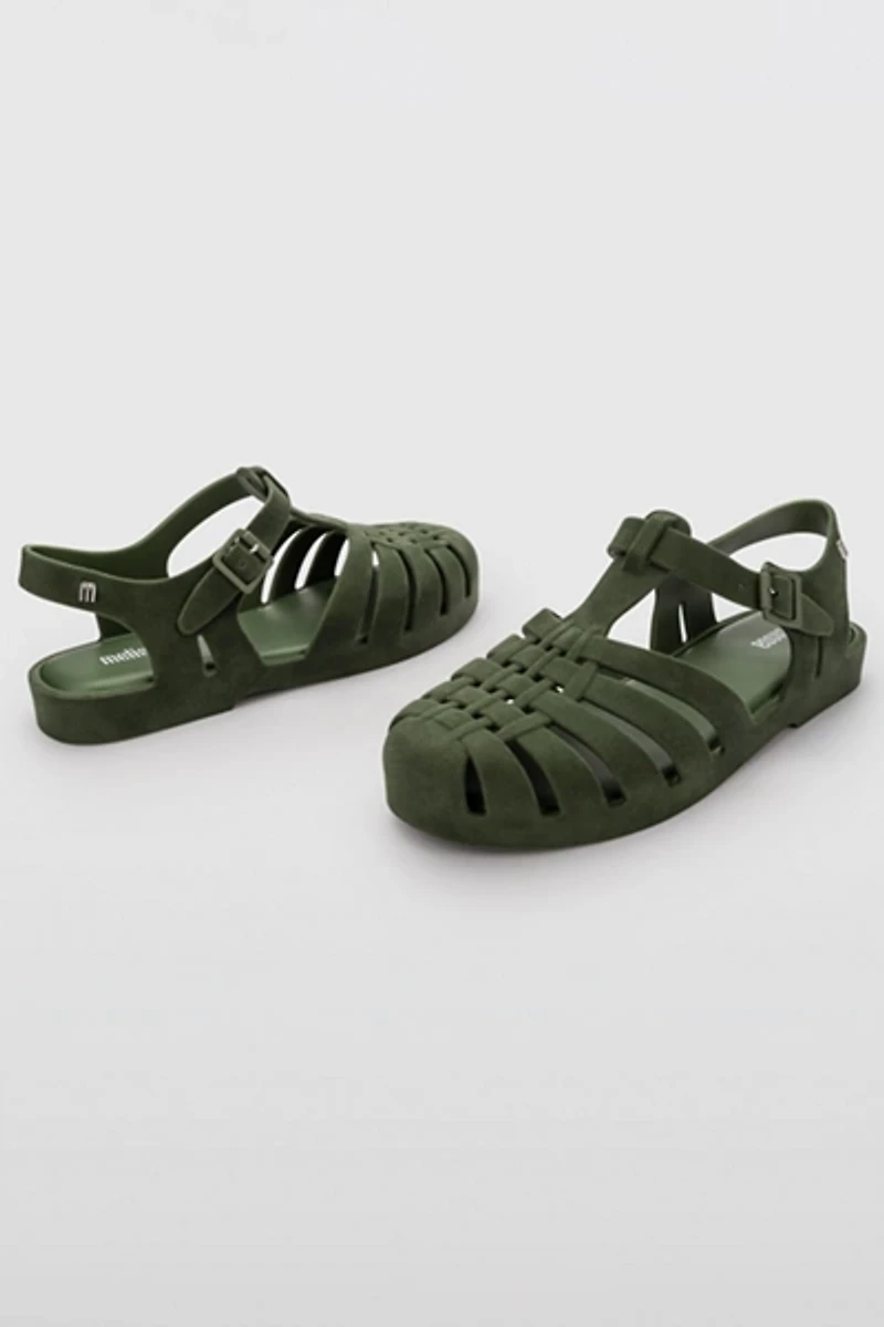 Melissa Possession Velvet Fisherman Sandal
