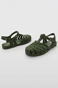 Melissa Possession Velvet Fisherman Sandal