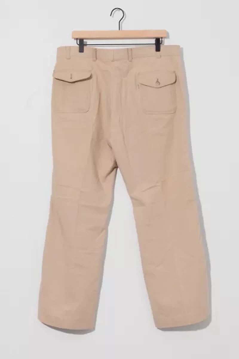 Vintage 1970s Distressed Levi's White Tag Action Slacks
