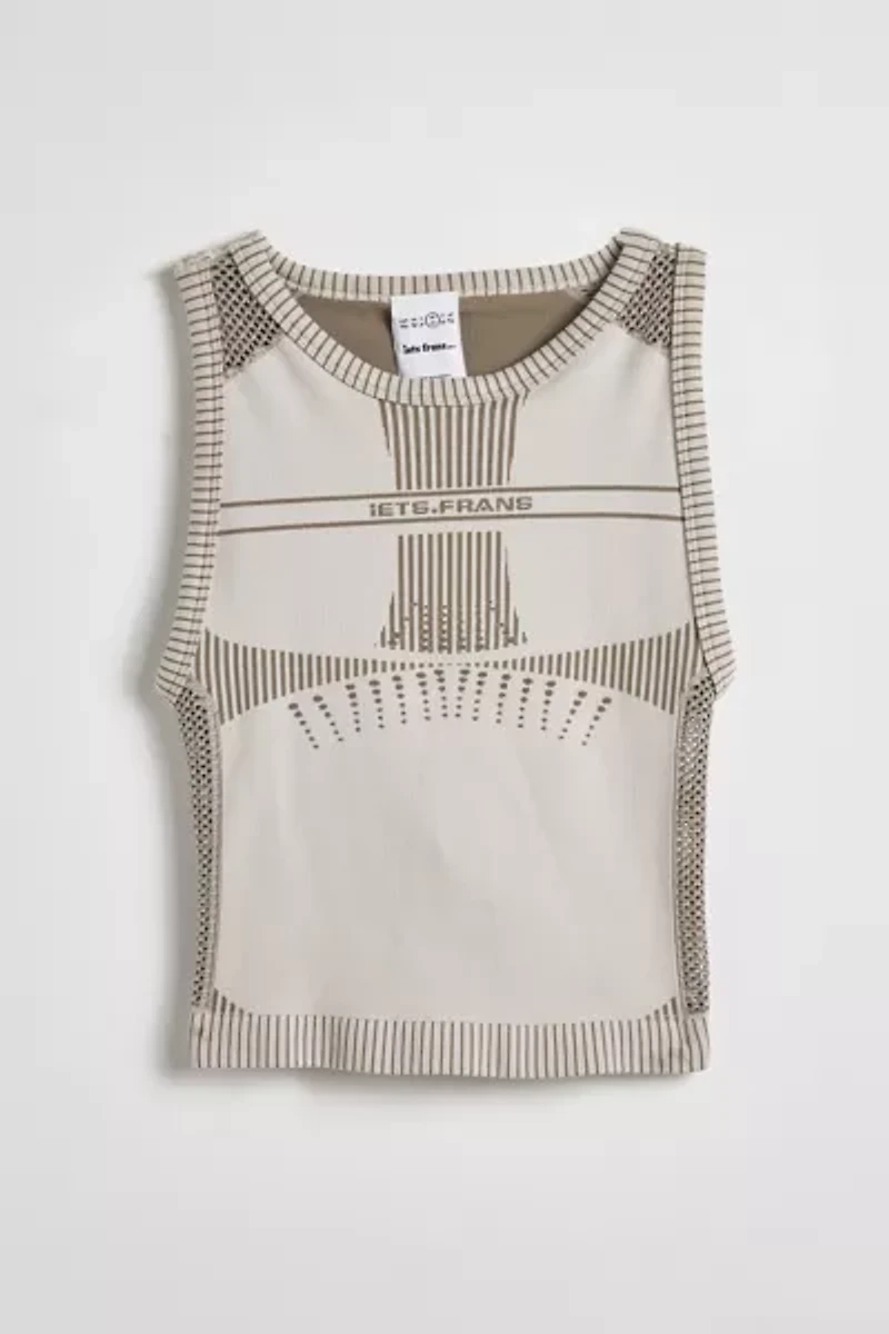 iets frans… Seamless Crop Tank Top