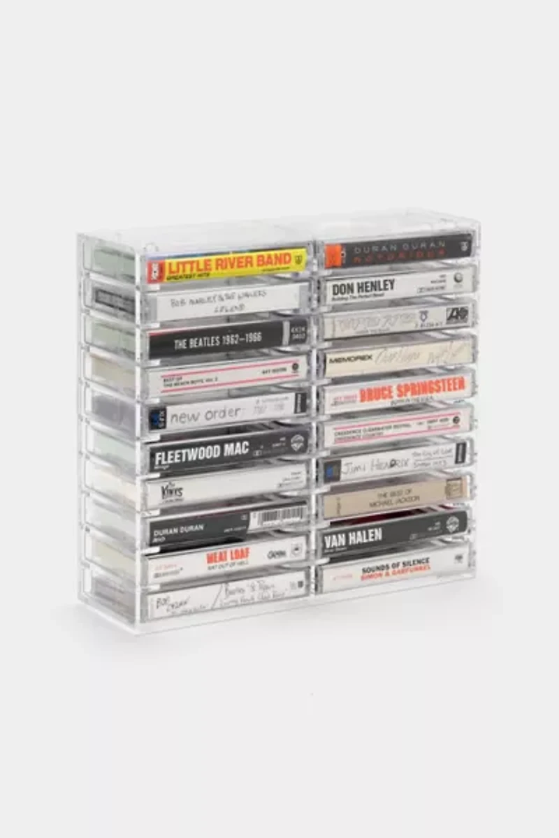 Retrospekt Acrylic Cassette Tape Storage Rack