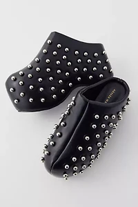 Azalea Wang Romesco Studded Platform Clog