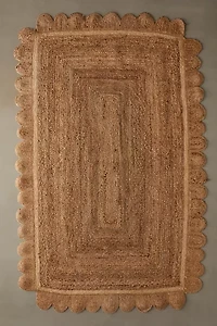 Stevie Petals Braided Jute Rug