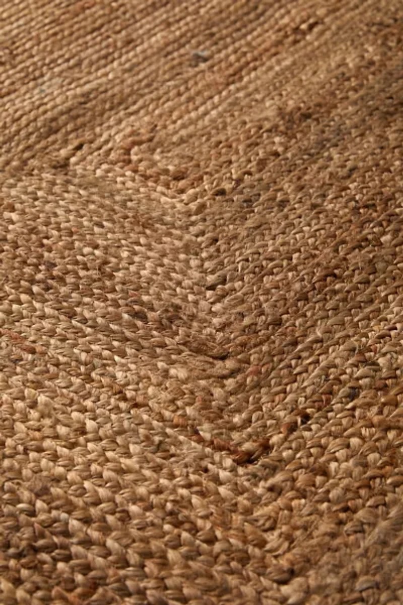 Stevie Petals Braided Jute Rug