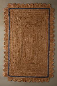 Stevie Petals Braided Jute Rug