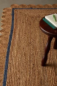 Stevie Petals Braided Jute Rug