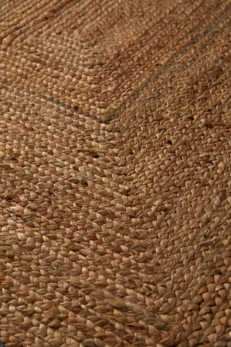 Stevie Petals Braided Jute Rug
