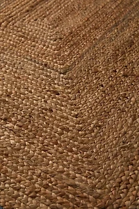 Stevie Petals Braided Jute Rug