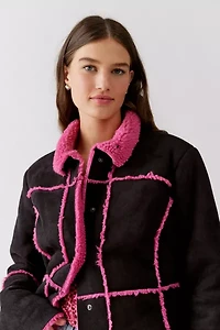 UO Julia Fleece Lined Jacket