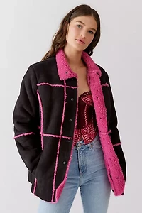 UO Julia Fleece Lined Jacket