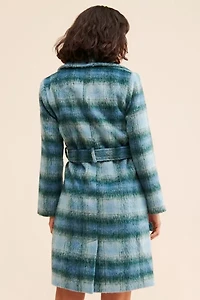 MinkPink Sloan Plaid Coat