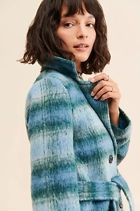 MinkPink Sloan Plaid Coat