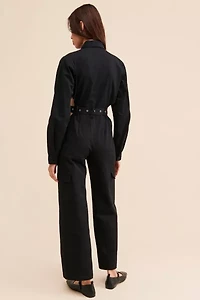 The Ragged Priest Midnight Cutout Coveralls