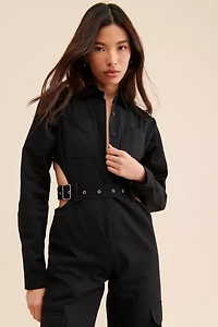 The Ragged Priest Midnight Cutout Coveralls
