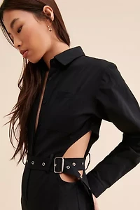 The Ragged Priest Midnight Cutout Coveralls