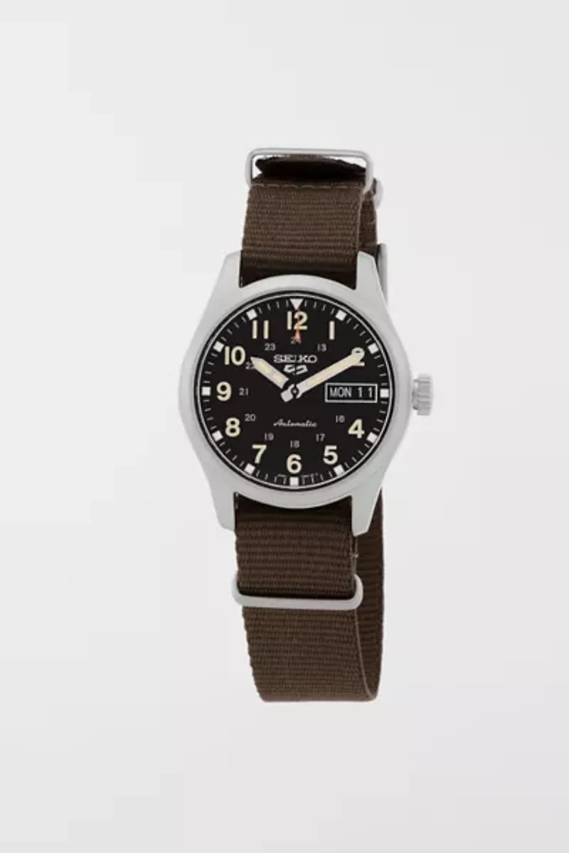 Seiko 5 Sports GMT Automatic Black Dial Watch