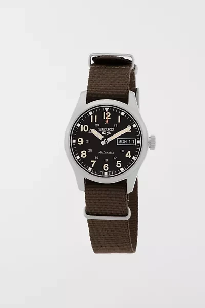 Seiko 5 Sports GMT Automatic Black Dial Watch