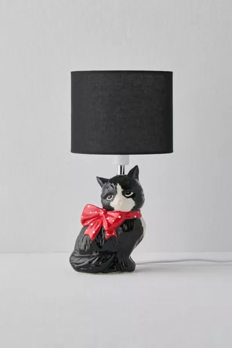 Adelaide Cat Shape Ceramic Table Lamp