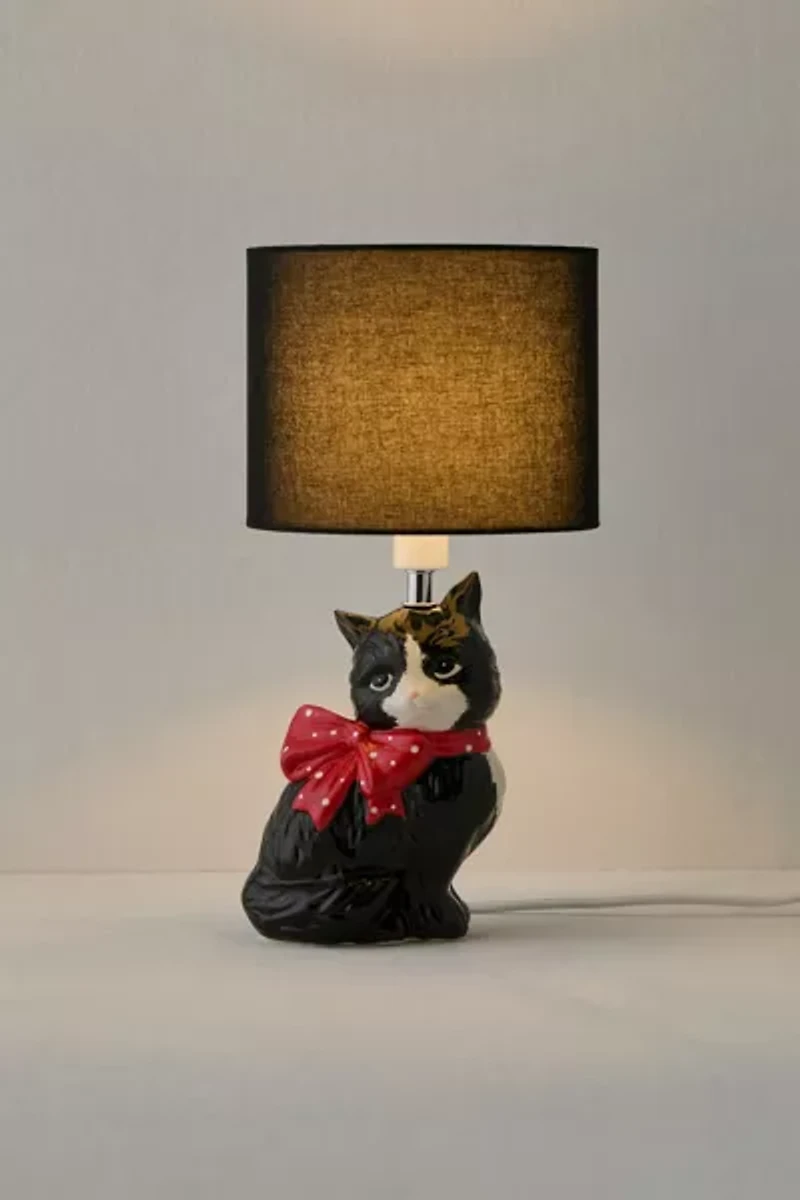Adelaide Cat Shape Ceramic Table Lamp