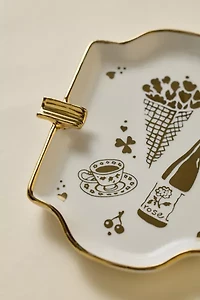 Ornate Ashtray Catch-All Dish