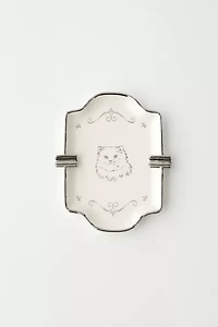 Ornate Ashtray Catch-All Dish